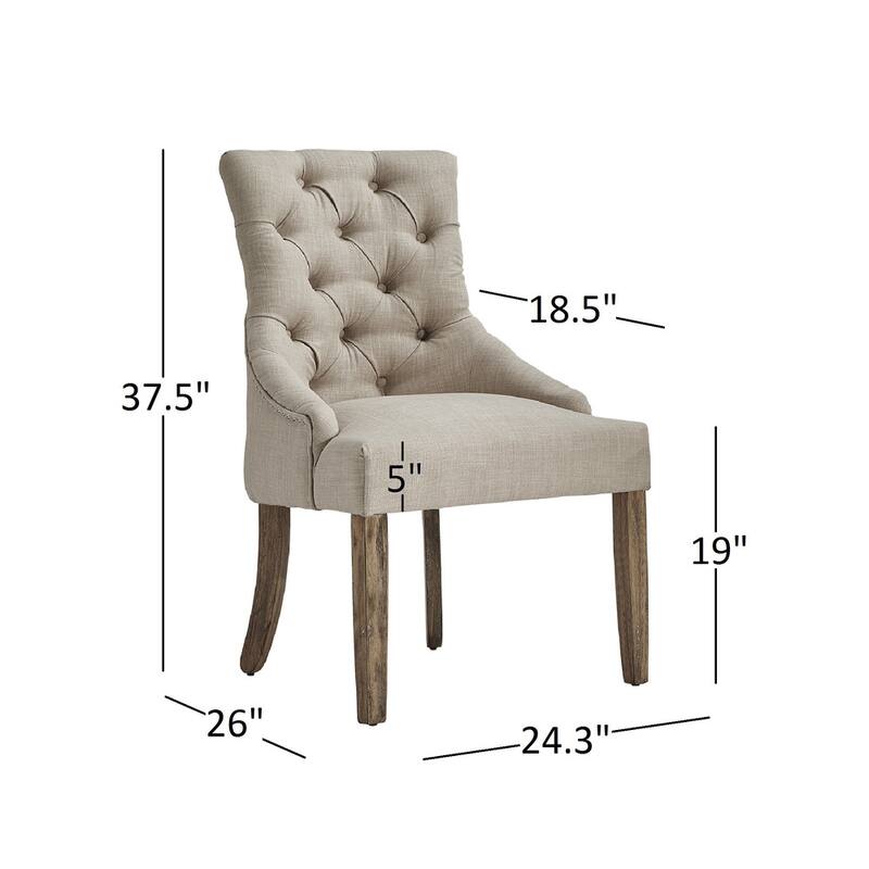 Benchwright Curved Back Hostess Chairs (Set of 2) by iNSPIRE Q Artisan
