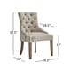 preview thumbnail 10 of 8, Benchwright Wingback Hostess Chairs (Set of 2) by iNSPIRE Q Artisan