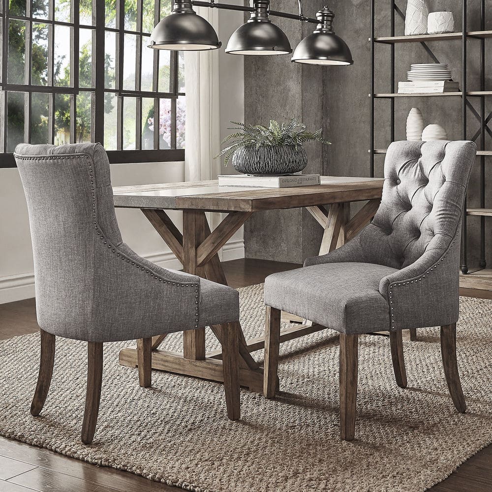 Benchwright Curved Back Hostess Chairs (Set of 2) by iNSPIRE Q Artisan