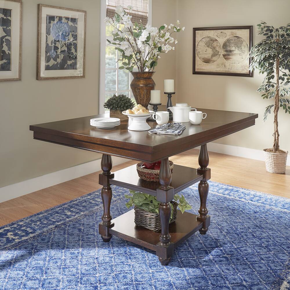 Parisian Rectangular Counter Height Dining Table by iNSPIRE Q Classic ...