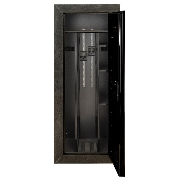 Shop Stack On Tactical Grey Black Metal Gun Cabinet Free