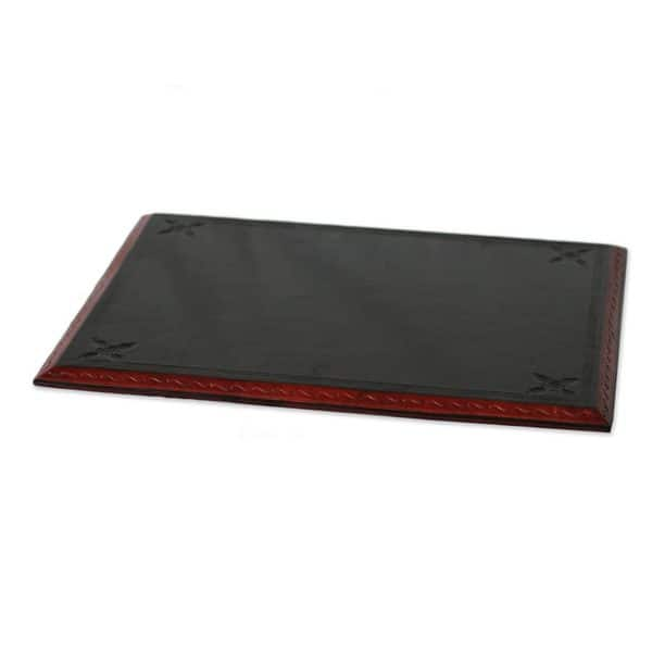 Shop Message From Africa Leather Desk Pad Ghana Free Shipping