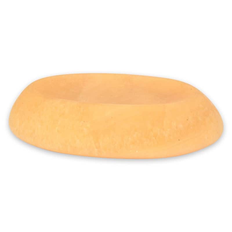 NOVICA Handmade Onyx Bubble Onyx Soap Dish (Mexico) - Yellow - Yellow