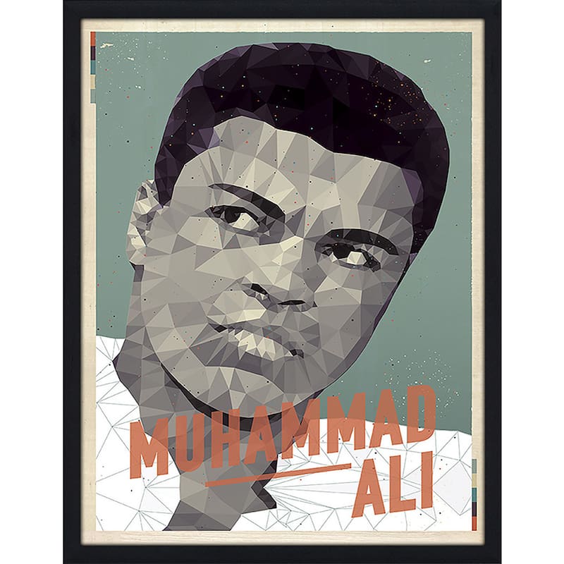 American Flat 'muhammad Ali' Framed Plexiglass Wall Art - Bed Bath 