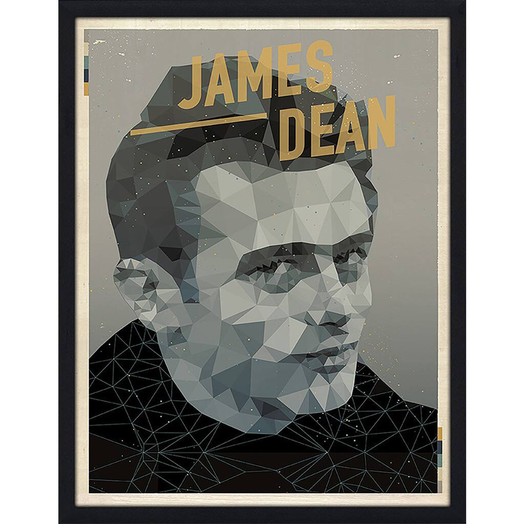 American Flat 'James Dean' Framed Plexiglass Wall Art