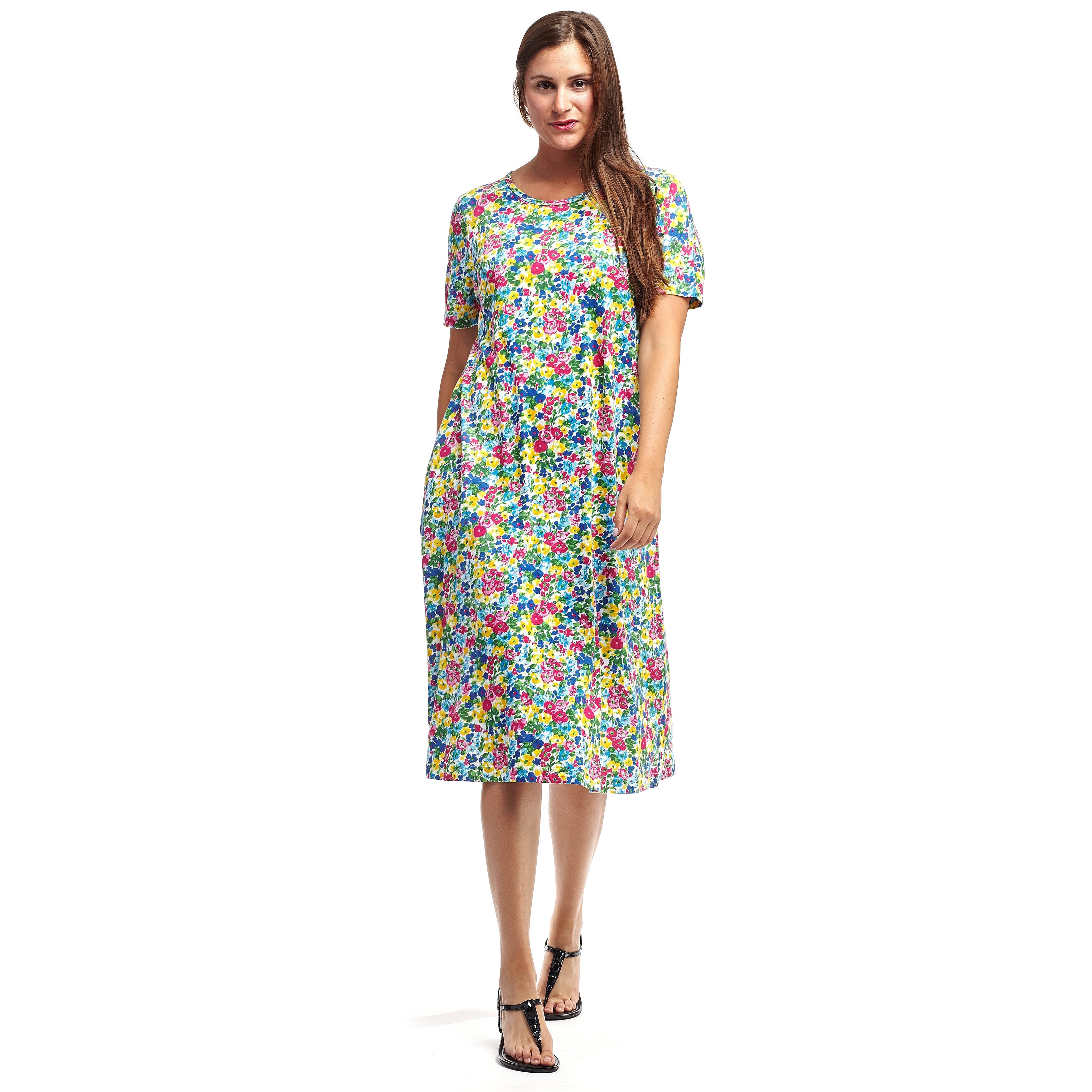 a line cotton women's dresses
