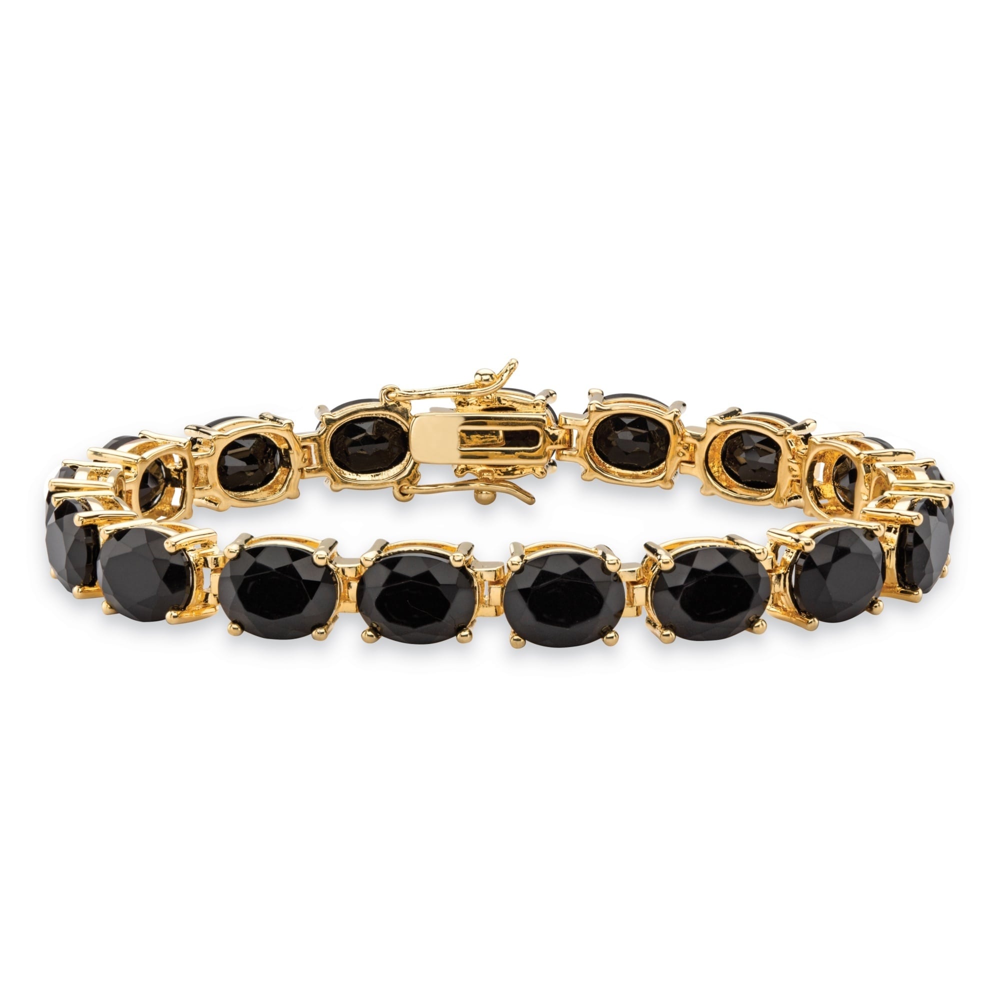 Black Onyx Bracelet With Gold 2024 | towncentervb.com