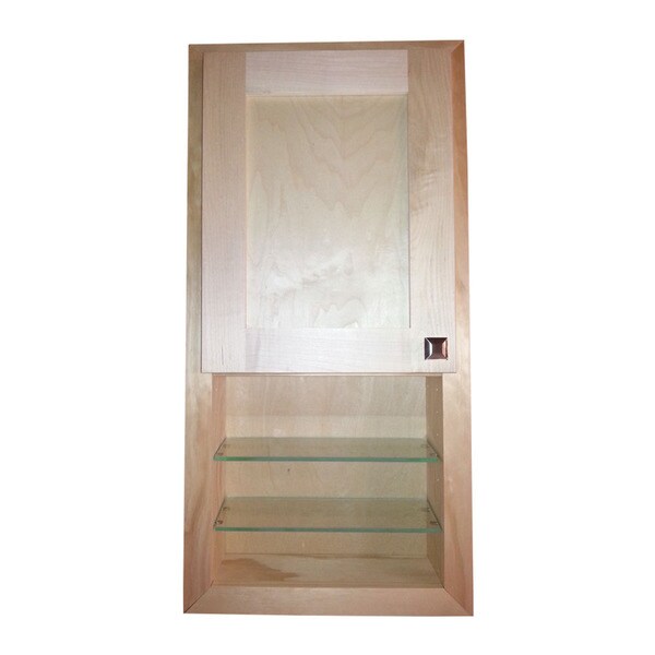 Wg Wood Products Unfinished 30 Inch Recessed Craftsman Wg Wood Products Unfinished 30 Inch Recessed Craftsman Medicine Cabinet 14 1 8 W X H 3 D Free Shipping Today 13189198