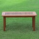 Havenside Home Surfside Teak Hardwood Outdoor Coffee Table - Thumbnail 1