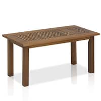 Havenside Home Surfside Teak Hardwood Outdoor Coffee Table