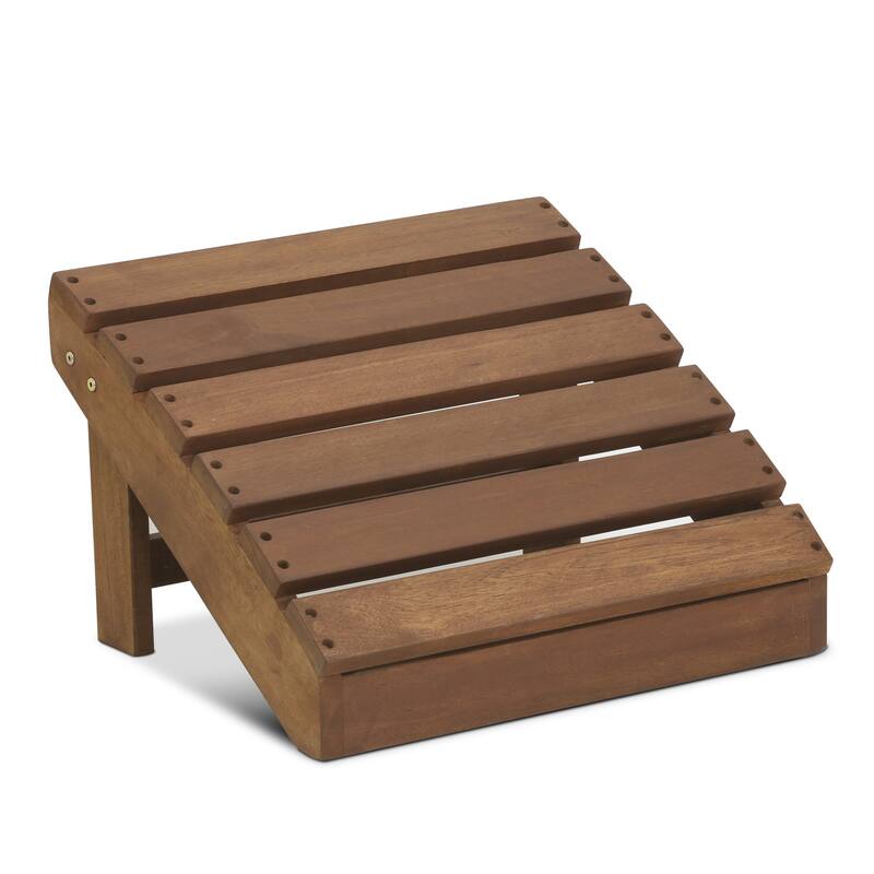 Ormond Hardwood Adirondack Footstool by Havenside Home