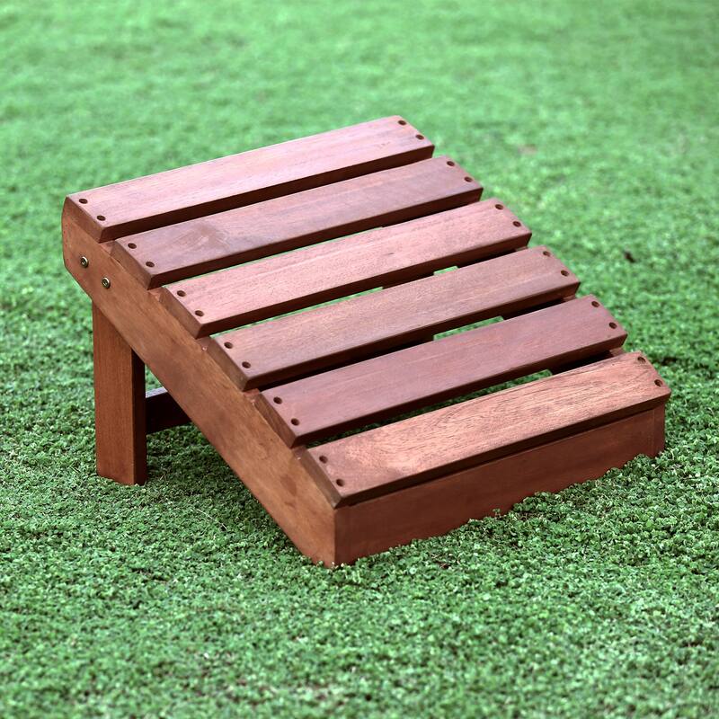 Ormond Hardwood Adirondack Footstool by Havenside Home