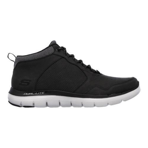 skechers black flex advantage 2.0 trainers