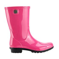 pink ugg rain boots