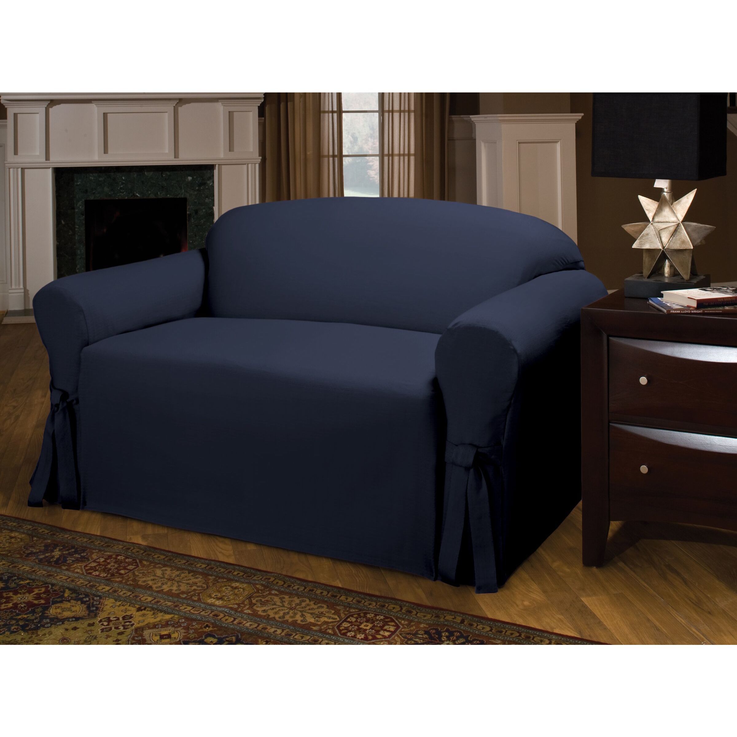 Shop Innovative Textile Solutions Cotton Duck Sofa Slipcover