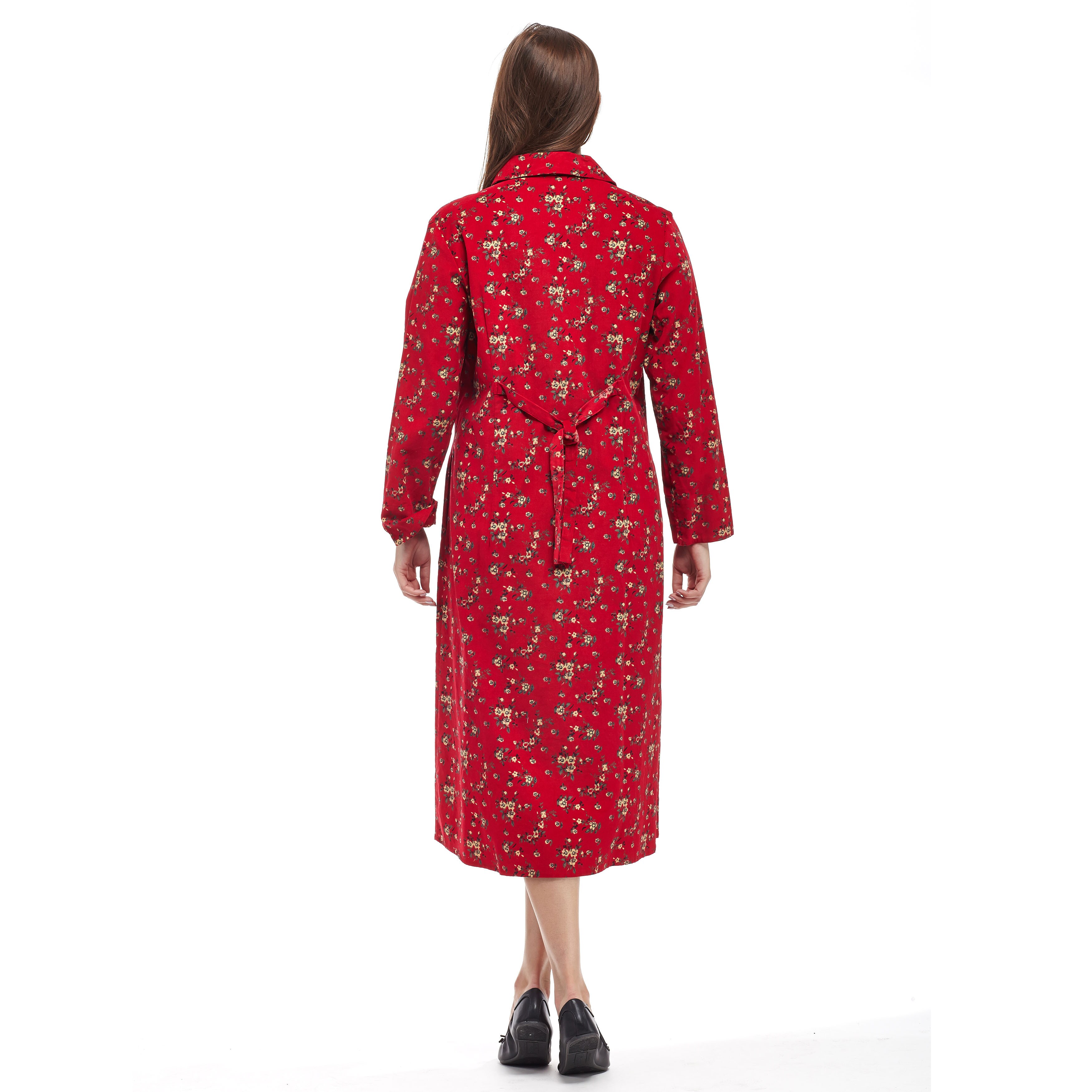 red long frock for womens