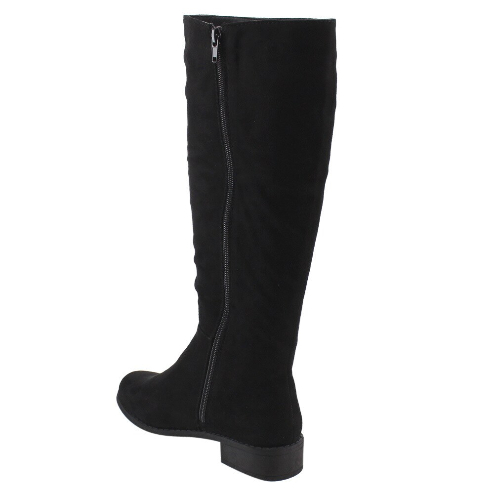 black suede dress boots womens Perfect Dress Bootie 60 | Black Suede | Sarah Flint IT 41.5 main image 1
