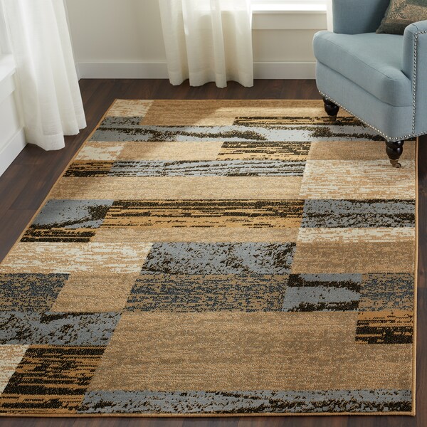 Superior Modern Rockwood Area Rug