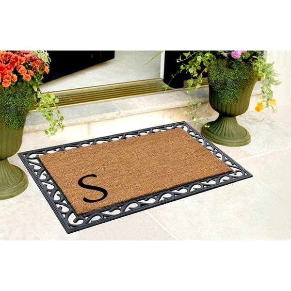 Shop A1hc First Impression Beige Black Rubber Tray Mat With