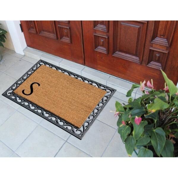 Shop A1hc First Impression Beige Black Rubber Tray Mat With