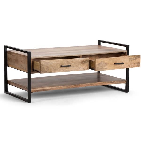 Wyndenhall Lawson Solid Mango Wood And Metal 47 Inch Wide Wyndenhall Lawson Solid Mango Wood