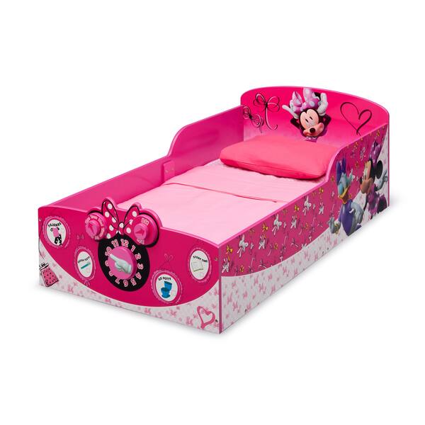 Shop Disney Minnie Mouse Interactive Wood Toddler Bed Free