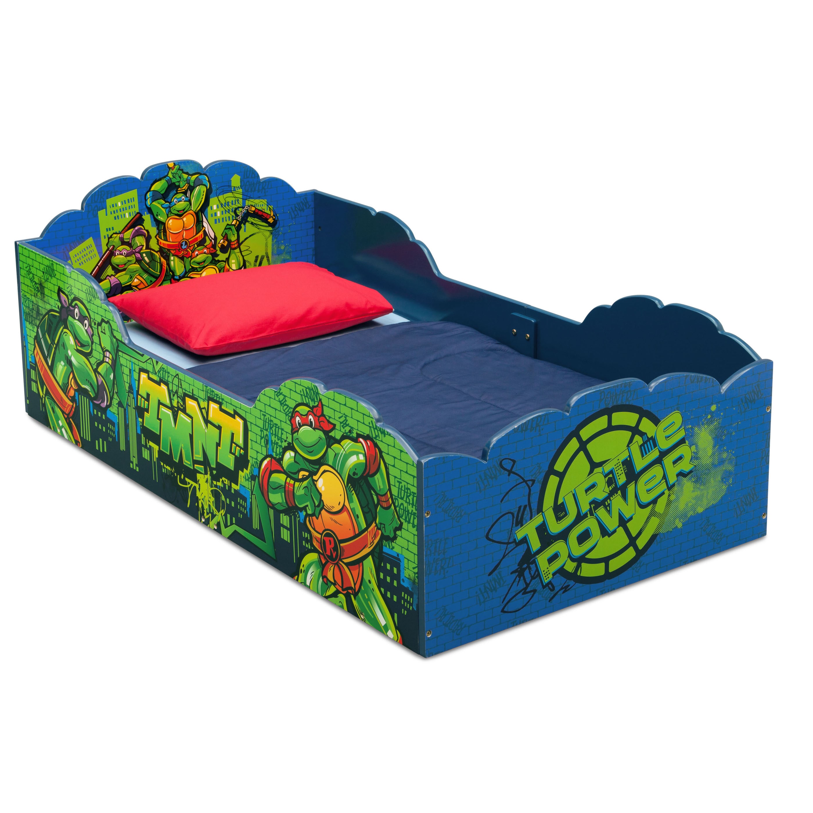 Shop Nickelodeon Teenage Mutant Ninja Turtles Wood Toddler Bed