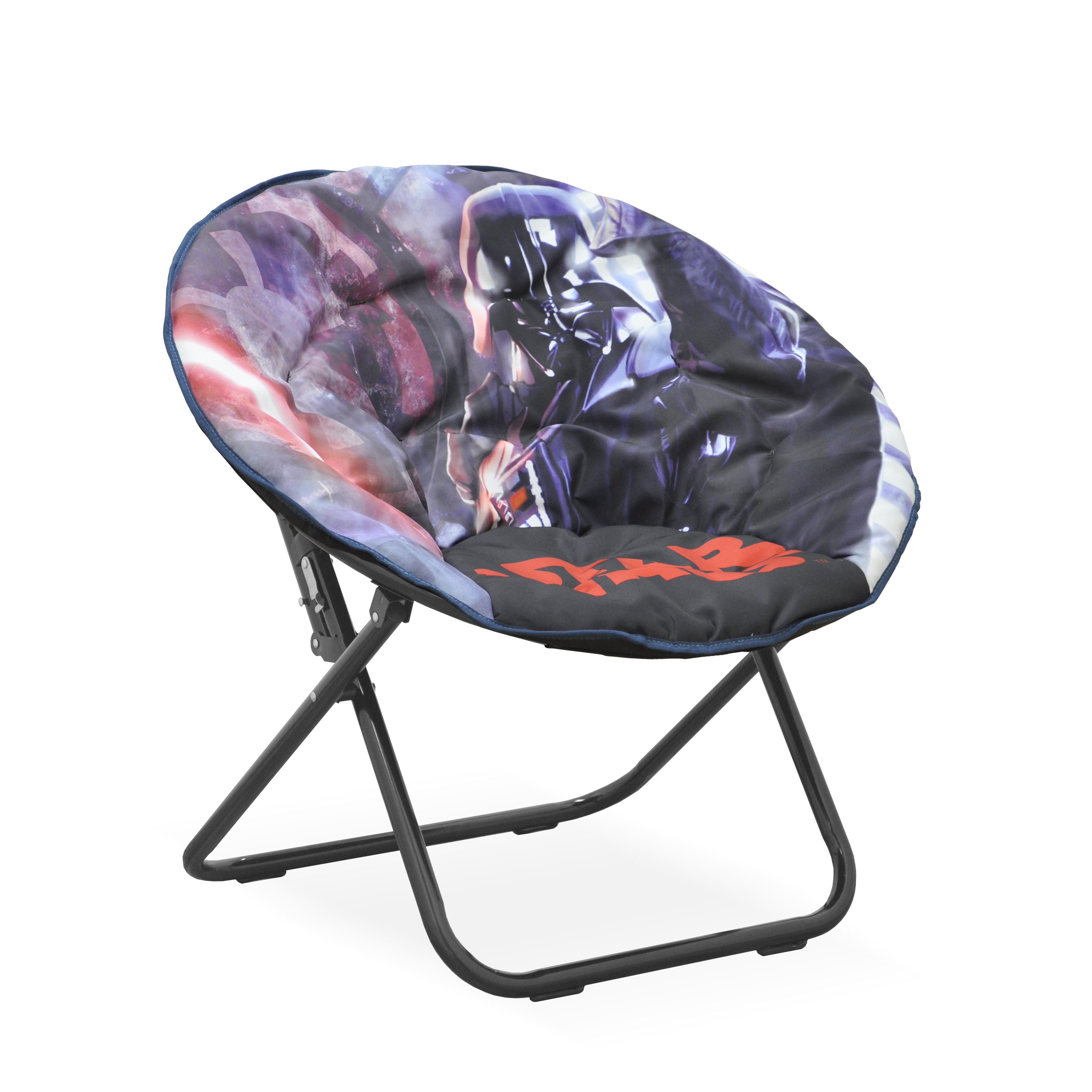 star wars multicolored polyestermetal kids saucer chair