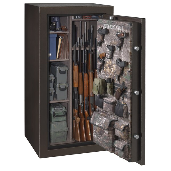Stack-On Brown Hammertone 36-40 Gun Cabinet