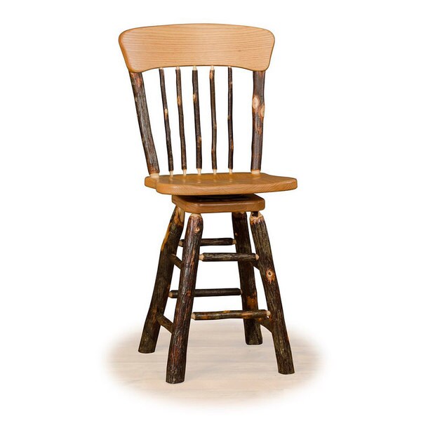 Rustic 30 Inch Wagon Wheel Swivel Bar Stool Free Shipping Rustic 30 Inch Wagon Wheel Swivel Bar Stool