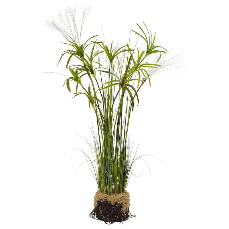 Nearly Natural Artificial Papyrus Plant