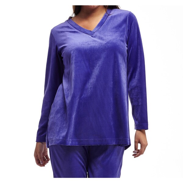 women's velour pant suits