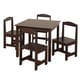 preview thumbnail 3 of 1, Simple Living Hayden Kids Table and Chair Set