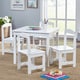 preview thumbnail 1 of 1, Simple Living Hayden Kids Table and Chair Set White