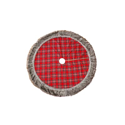 Polyester 48-inch Diameter Tree Skirt