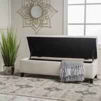 Ottilie Modern Button-tufted Storage Ottoman Bench by Christopher Knight Home