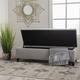 Ottilie Button-tufted Storage Ottoman Bench by Christopher Knight Home