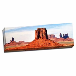 Picture It on Canvas 'Monument Valley at Tribal Park' 36-inch x 12-inch ...