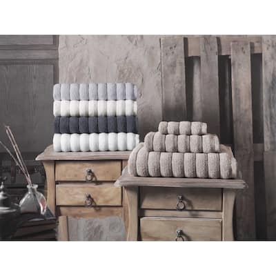 Strick & Bolton Hines 100-percent Turkish Micro Cotton Wash Cloths 4-piece Set - Washcloths 12 x 12