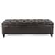 preview thumbnail 3 of 12, Ottilie Contemporary Button-Tufted Storage Ottoman Bench by Christopher Knight Home