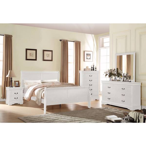 Acme Furniture Louis Philippe III Two Drawer Transitional