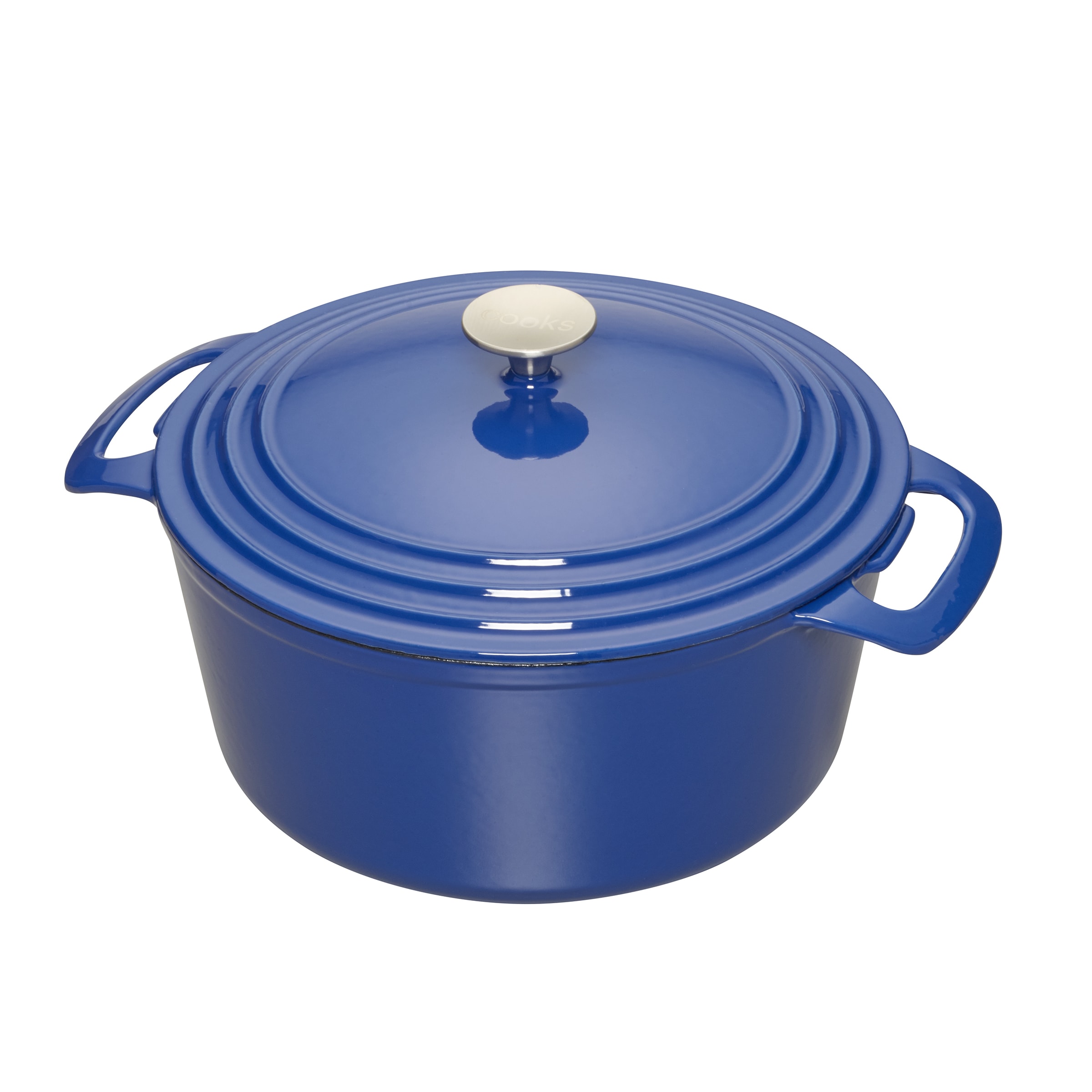 Induction-Ready Cast Aluminum Dutch Oven, Blue, 7Qts - Bed Bath & Beyond -  22357513