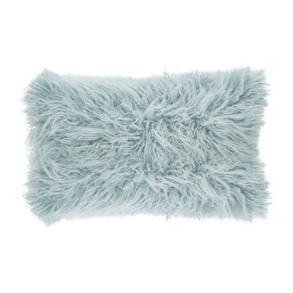 Shop Mongolian Faux Fur Throw Pillow Free Shipping On Orders