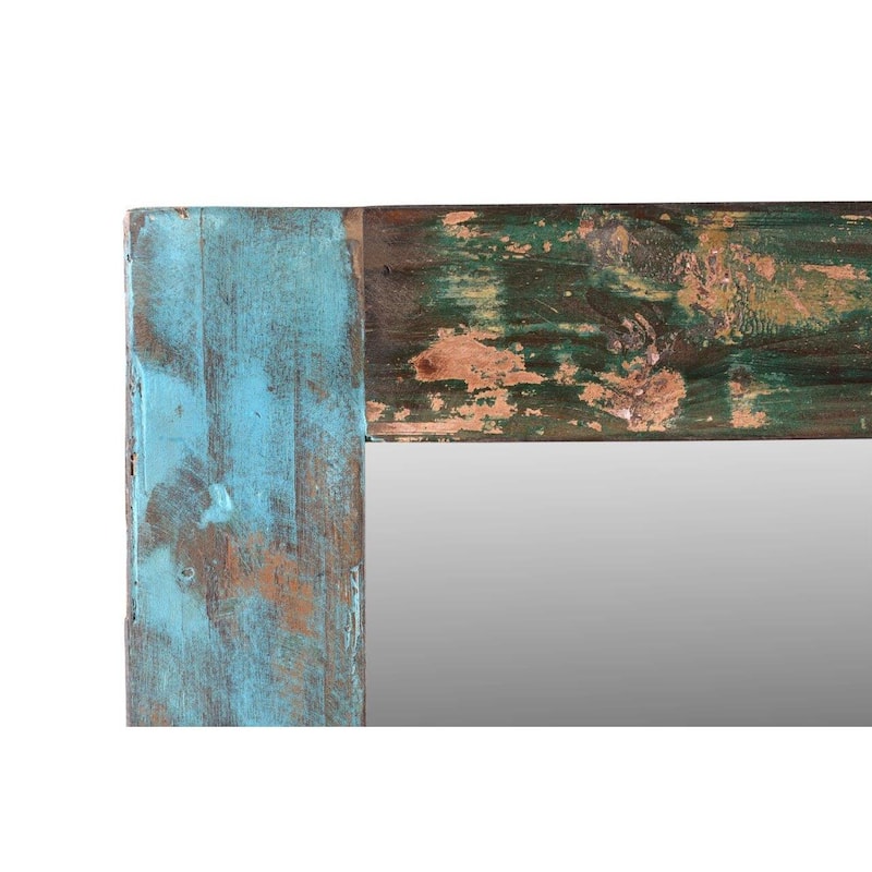Handmade Agra Old Reclaimed wood Mirror (India) - 60" x 30" x 1.5"