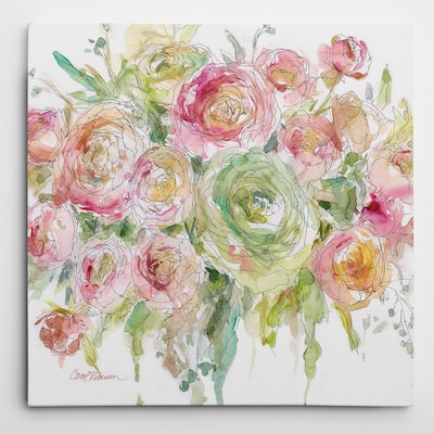 Wexford Home Graceful Bouquet Gallery-wrapped Canvas