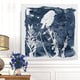 preview thumbnail 2 of 2, Wexford Home 'Indigo Bird I' Gallery Wrapped Canvas Wall Art
