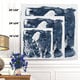 preview thumbnail 3 of 2, Wexford Home 'Indigo Bird I' Gallery Wrapped Canvas Wall Art