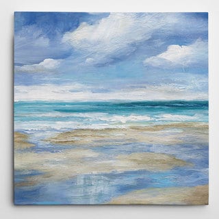 Wexford Home Nan 'Washy Coast I' Canvas Giclee Artwork
