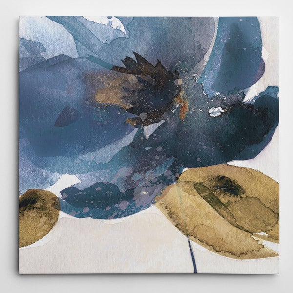 slide 2 of 4, Wexford Home Carol Robinson 'Blue Note I' Wrapped Canvas Art