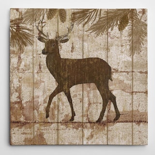 Wexford Home 'deer Crossing' Gallery-wrapped Canvas Wall Art - Bed Bath 